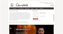 Desktop Screenshot of camillesonthehill.com